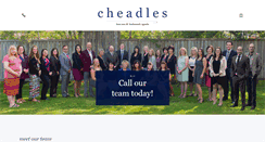 Desktop Screenshot of cheadles.com