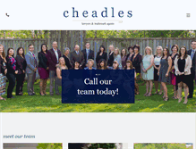 Tablet Screenshot of cheadles.com